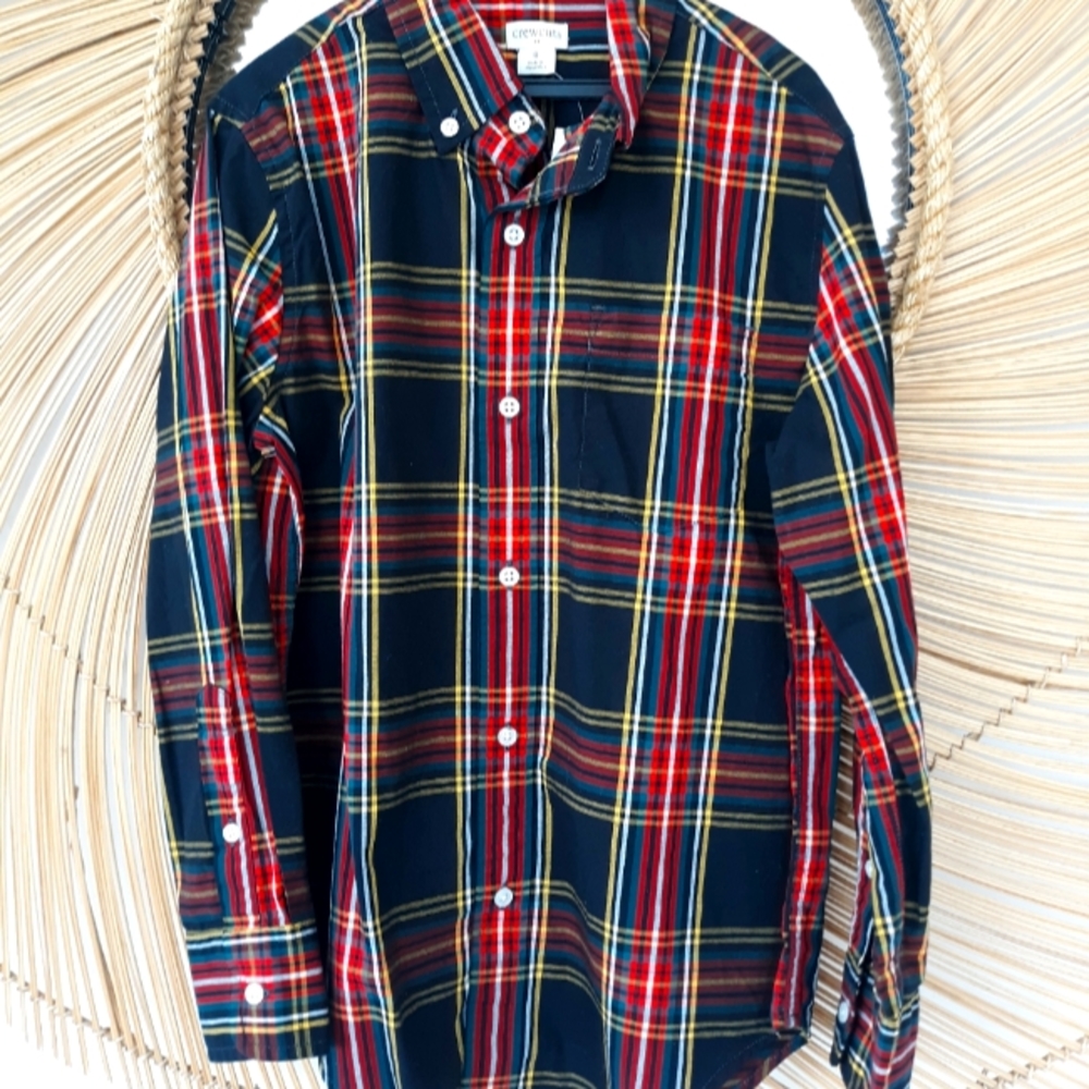 Plaid buttondown